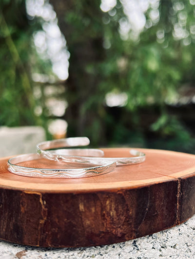 Silver Bull Kelp Bracelet