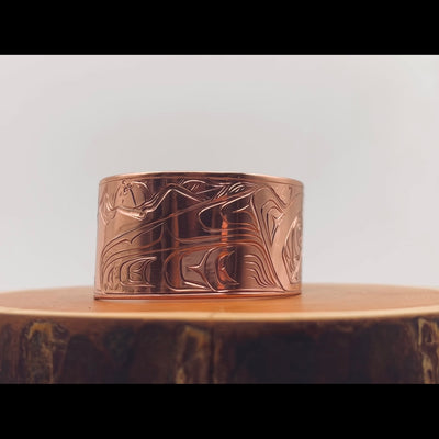 Wolf and Cub Nootka Rose Coast Bracelet